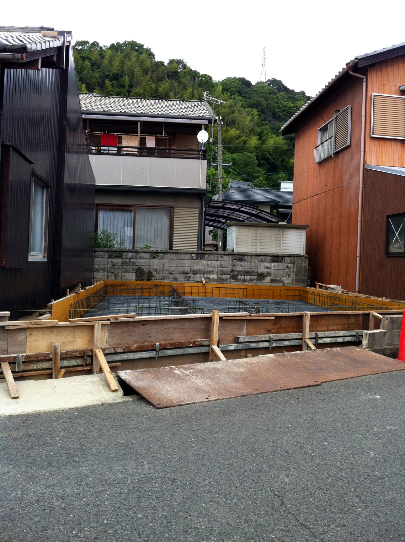 和歌山　湯浅の家－２　基礎配筋